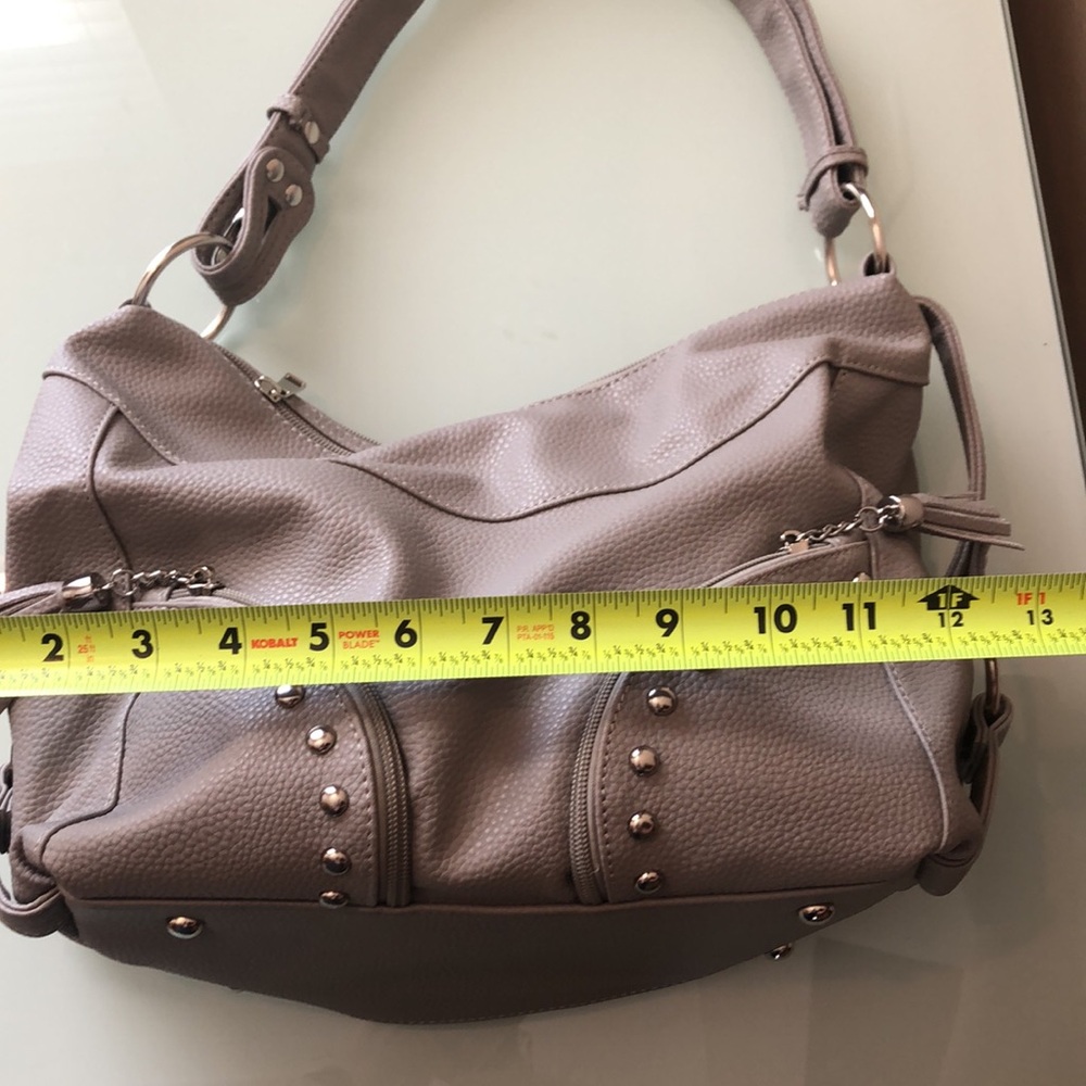Beige Shoulder Bag - Picture 3 of 16